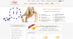 Desktop Screenshot of chirurgickaocel.com